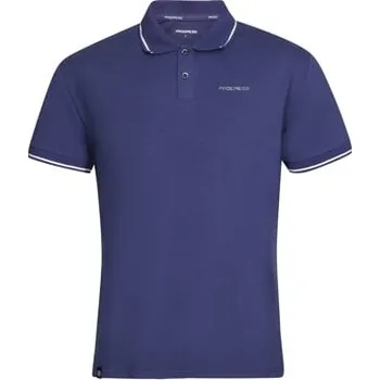 Pánské tričko HOGAR pánská bambusová polokošile tm.modrá L