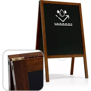 Allboards, Reklamní áčko s křídovou tabulí 100x60 cm - voděodolné,PK75WR