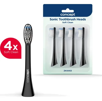 Náhradní hlavice k elektrickému kartáčku Concept ZK0053 4 ks