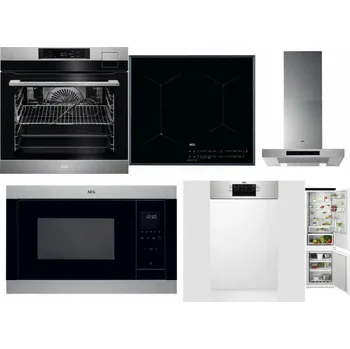 Set domácích spotřebičů AEG BSK792380M + AEG Mastery SenseFry IAE64431FB + AEG Mastery DBB5660HM + AEG Mastery MSB2547D-M + AEG Mastery MaxiFlex FEE73517PM + AEG TSC6M181ES
