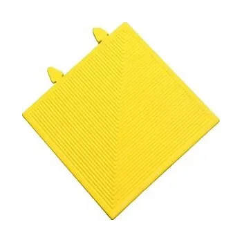 Rohožka FMT Žlutá gumová rohová náběhová hrana pro rohože Tough