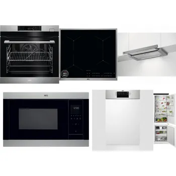 Set domácích spotřebičů AEG BSK782380M + AEG Mastery SenseBoil IAE64413XB + AEG DPE5660M + AEG Mastery MSB2547D-M + AEG Mastery MaxiFlex FEE73517PM + AEG TSC6M181ES