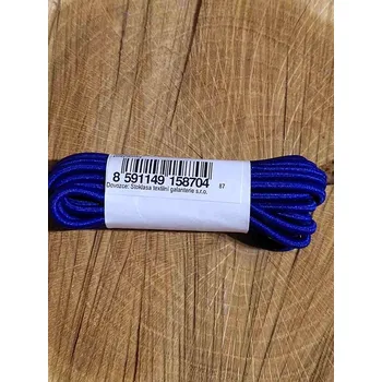 Textilie Kulatá pruženka Ø3 mm svazek 3m barva modrá tmavá