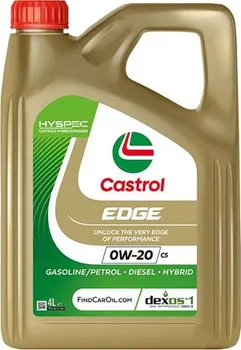 Motorový olej Castrol Edge C5 15F6E9 0W-20 4 l