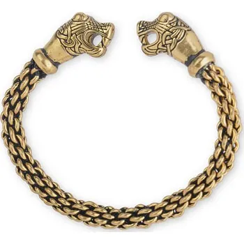 Náramek imago Bronzový náramek - Dračí hlavy