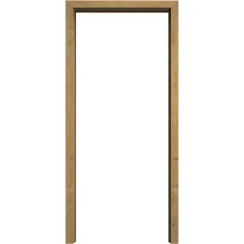 Zárubeň Zárubeň NORMAL pro celoskleněné dveře - CPL LAMINÁT - Dub sukatý Průchozí šířka (cm): 80, Průchozí výška (cm): 197