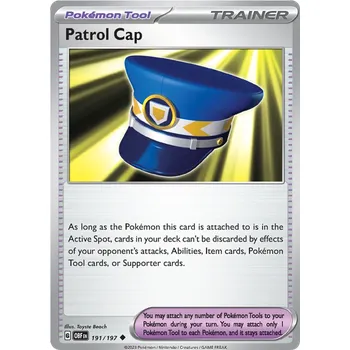 Karetní hra Pokémon TCG Patrol Cap 191/197