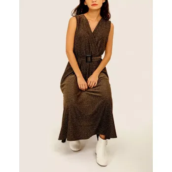 Dámské šaty Alyra dámské šaty 400670-2 zlatá (XL)