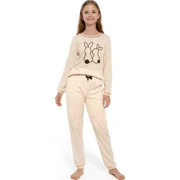 Chlapecké pyžamo Dívčí pyžamo Cornette Kids Rabbits 961/151 velikost 86/92