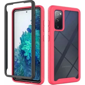 Pouzdro na mobilní telefon Beweare Shock kryt 2v1 na Samsung Galaxy A34 5G - růžový