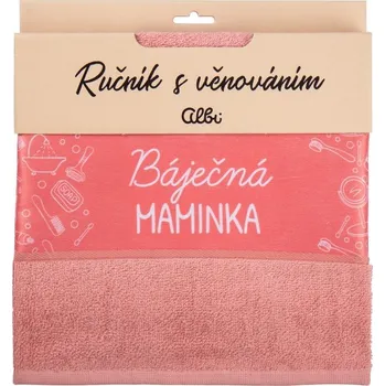 Desková hra Albi Ručník 50x90cm - Báječná maminka