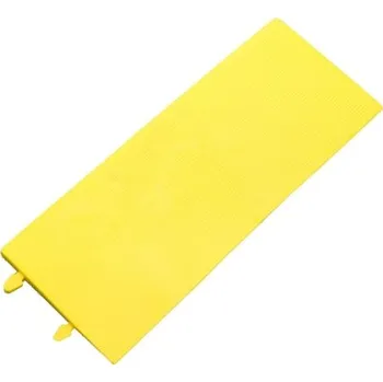 Rohožka FMT Žlutá gumová náběhová hrana "samice" pro rohože Tough - 48 x 18 x 2 cm