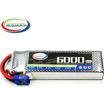 RC náhradní díl Akumulátor MOSEWORTH 7.4V 6000mAh Li-pol 60C