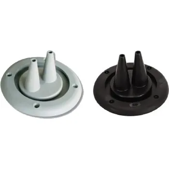 kabelová chránička OEM Kabelová průchodka pro dva bovdeny Kabelová průchodka pro dva bovdeny: bílá průchodka15206388068645