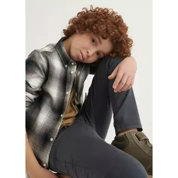 Chlapecká kostkovaná košile s dlouhým rukávem Mayoral 7168-90