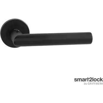 Dveřní kování Griffwerk GK-Lucia Professional S2L černá Provedení: kování pro WC zámek levý