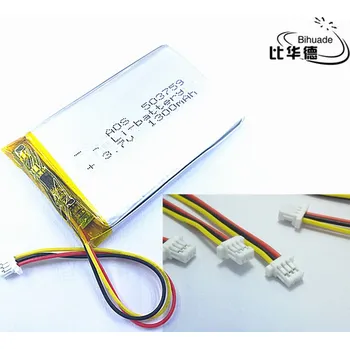 Akumulátor Li-pol 1300mAh 10C 3.7V 053759 503759 nabíjecí baterie s ochranou HD-X9 GPS