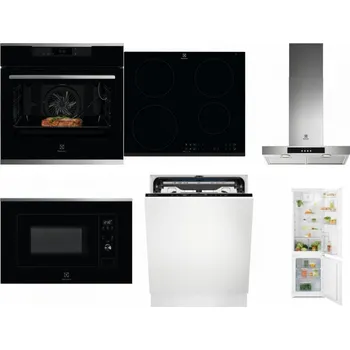 Set domácích spotřebičů ELECTROLUX KOEBP39X + ELECTROLUX LIR60430 + ELECTROLUX LFT426X + ELECTROLUX LMS2203EMX + ELECTROLUX EEM69410L + ELECTROLUX LND5FE18S