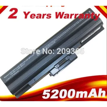 Baterie k notebooku Baterie pro SONY VAIO VGP-BPS13 / S VGP-BPS13A / S VGP-BPS21 / S VGP-BPL21A VGP-BPS13A / B VGP-BPS21B VGP-BPL13 5200mAh 6Cell Laptop