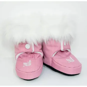 Capáčky ESITO Softshellové capáčky Snow růžová/bílá