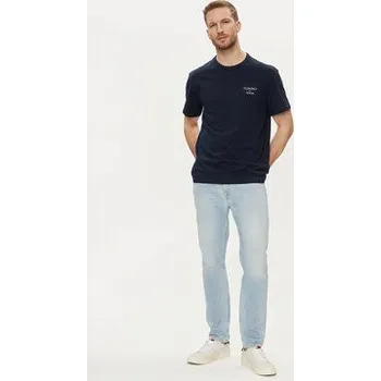 Tommy Jeans T-Shirt DM0DM18872 Tmavomodrá Regular Fit M