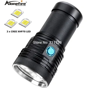 Svítilna Svítilna AloneFire HT35 Super vykonna 60W XHP70 13000lm