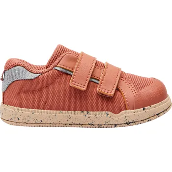 Dívčí obuv DECATHLON Dětské boty I Learn 500 na suchý zip velikost 20 až 24 22 KAŠTANOVÁ