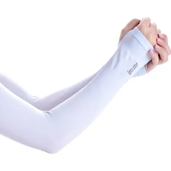 Cyklistické návleky Lets Slim AQUA-X návleky na ruce kompresní Barva: Bílá