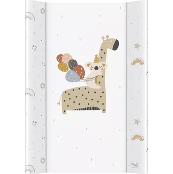 Přebalovací podložka CEBA Podložka přebalovací 2-hranná s pevnou deskou 50 x 70 cm Comfort Giraffe