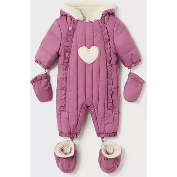 dívčí zimní kombinéza Zimní overal Mayoral 2675-75 růžový velikost 80 (2675)