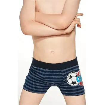 Boxerky Chlapecké boxerky Cornette Young 700/129 Let´s go play