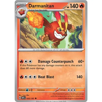 Karetní hra Pokémon TCG Darmanitan 035/197