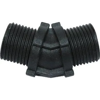 Postřikovač Spojka trubek, úhlová 25°, plast, DAL DEGAN hobby