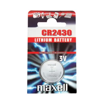 Článková baterie MAXELL knoflíková lithiová baterie CR2430, blistr 1 ks: