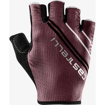 Cyklistické rukavice CASTELLI Cyklistické rukavice krátkoprsté - DOLCISSIMA 2 W - bordó S