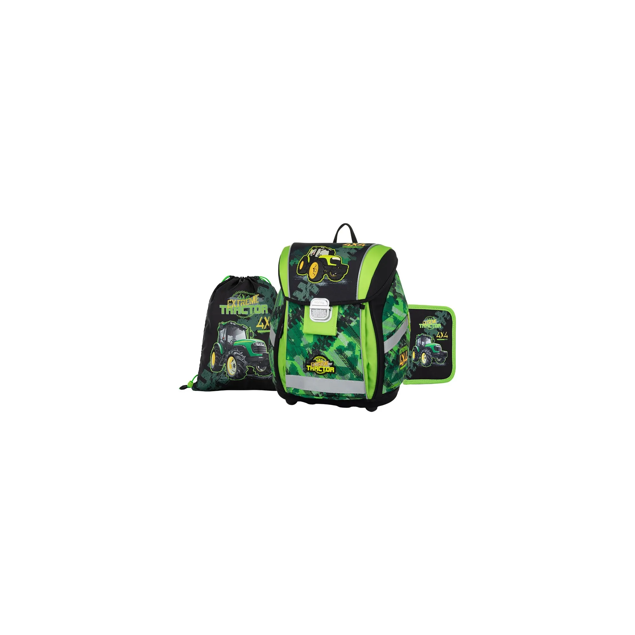 Fotografie 1 - Set školních potřeb Oxybag Premium Light 3dílný set Traktor 2024