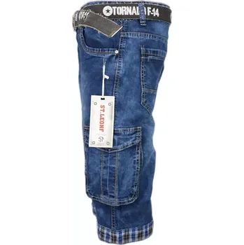 Pánské kraťasy Pánské riflové kraťasy - nadměrná velikos Již pouze vel.45 a 46