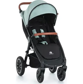 Kočárek Kočárek Petite&Mars Street+ Air Oak včetně stříšky a polstrování Iron Green