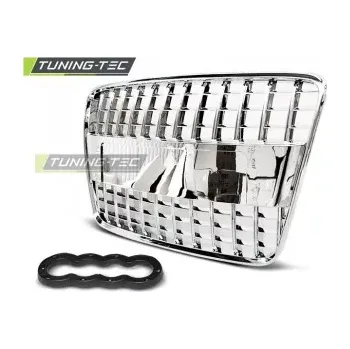 Kapota Přední maska AUDI Q7 05-09 CHROME S-LINE STYLE (GRAU08)