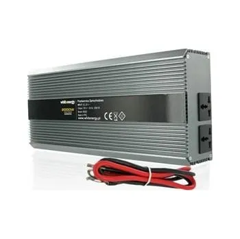 Měnič napětí Měnič napětí DC/AC 24V / 230V, 2000W, 2 zásuvky