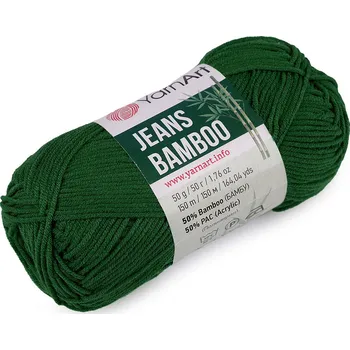 Příze Pletací příze Jeans Bamboo 50 g