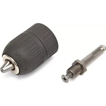 Sklíčidlo rychloupínací 2-13 mm, uchycení - 1/2“ - 20UNF s SDS a SDS+ adaptérem (TrueTech)