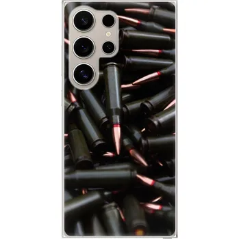 Pouzdro na mobilní telefon Odolné silikonové pouzdro iSaprio - Black Bullet - Samsung Galaxy S24 Ultra