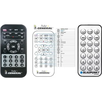 Dálkový ovladač General BLAUPUNKT PP5BR - náhradní dálkový ovladač