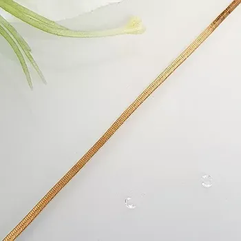 Náramek Náramek na nohu zlatý - hladký