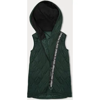 Dámská vesta Army vesta s kapucí J.STYLE, odstíny zelené XL (42) i392_22771-53