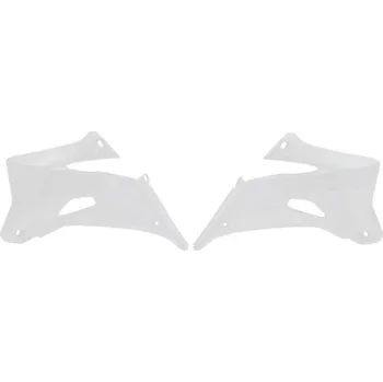 RACETECH kryt chladiče YAMAHA YZF 250/450 06-09, barva bílá (CVYZFBN0006) (YA03882046)