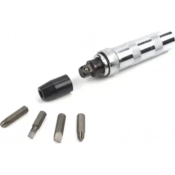 Šroubovák Šroubovák úderový rázový 1/2" v plechovém boxu, sada 5 dílů (TrueTech)