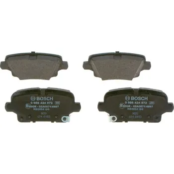 Brzdová destička Sada brzdových destiček, kotoučová brzda BOSCH 0 986 424 872