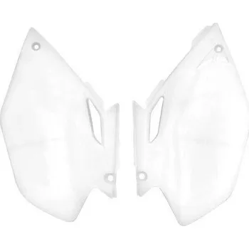 RACETECH boční tabulky zadní YAMAHA YZF 250/450 03-05, barva bílá (FIYZFBN0300)